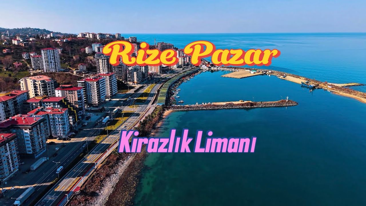Rize Pazar Kirazlık Limanı (Karadeniz) blacksea