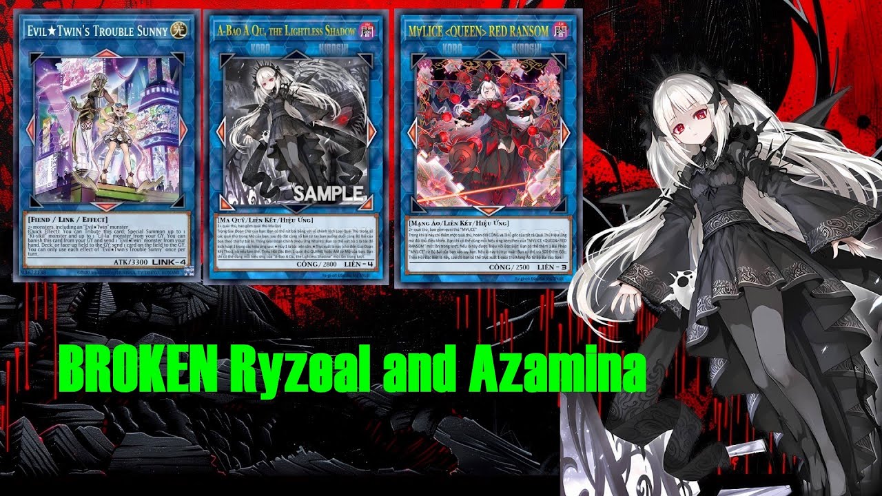 MALICE ,Evil★Twin DECK,A-Bao A Qu, the Lightless Shadow,Template Skipper,[SUDA] MDPRO3