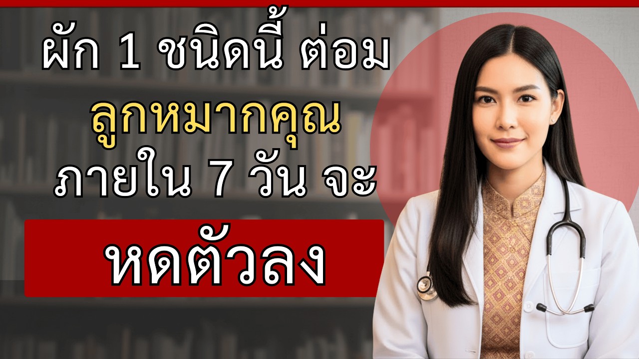 ผัก 4 ชนิดนี้ช่วยลดขนาดต่อมลูกหมาก - ความจริงที่ไม่มีใครบอกคุณ
