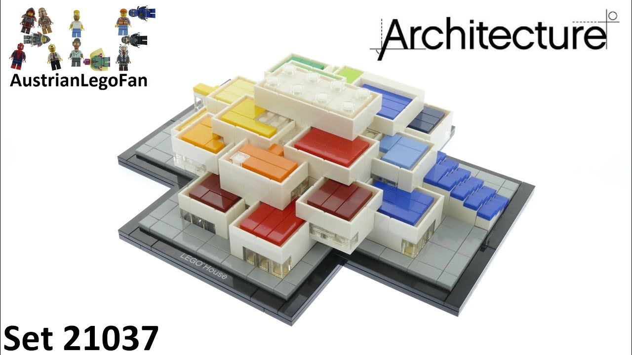 Lego Architecture 21037 Lego House Billund 2017 - Lego Speed Build Review