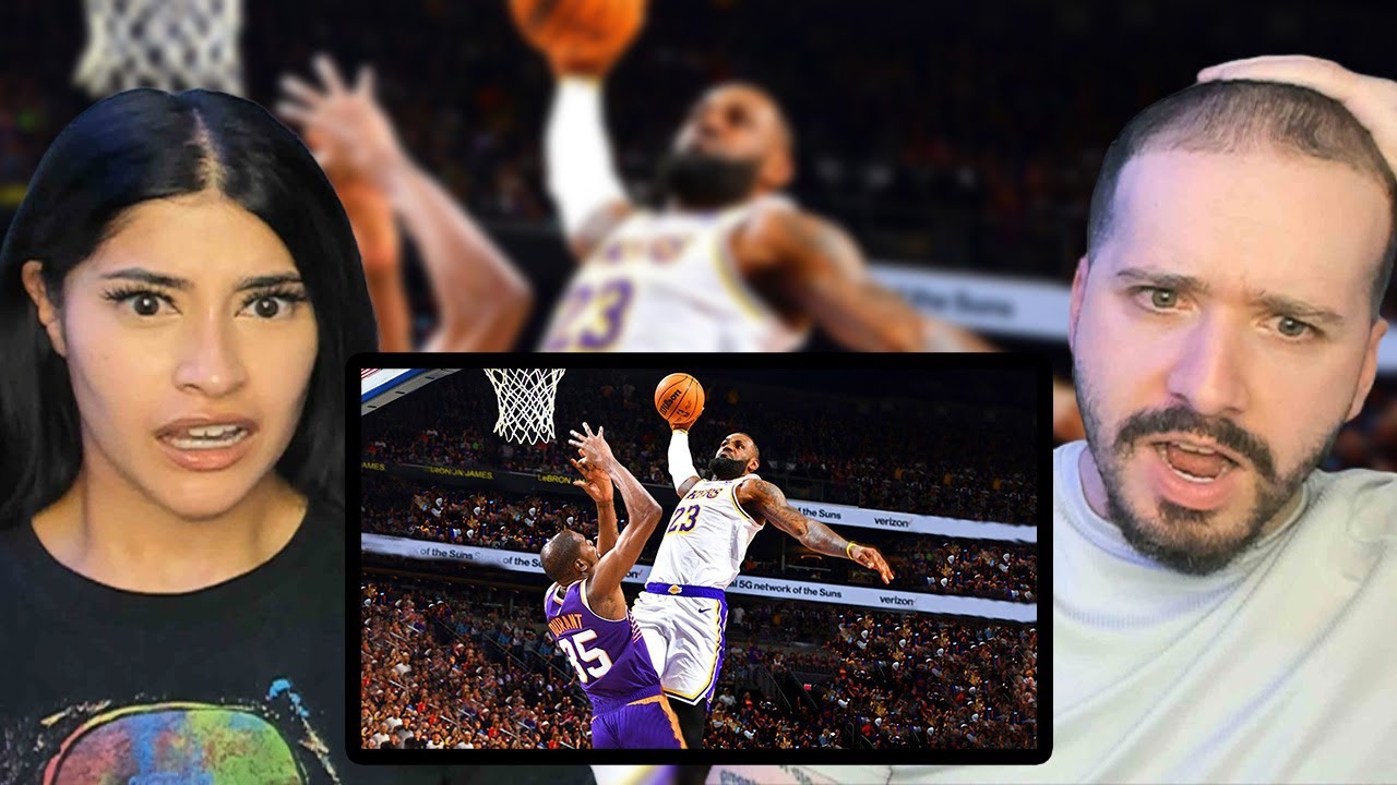 Brits React to Nastiest NBA Poster Dunks For The First Time