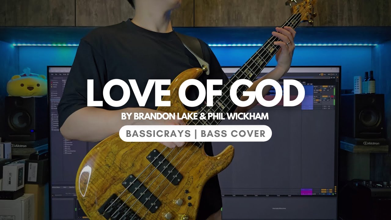 Love Of God (Chords In Description) | Brandon Lake & Phil Wickham | Bass Cover (4K)