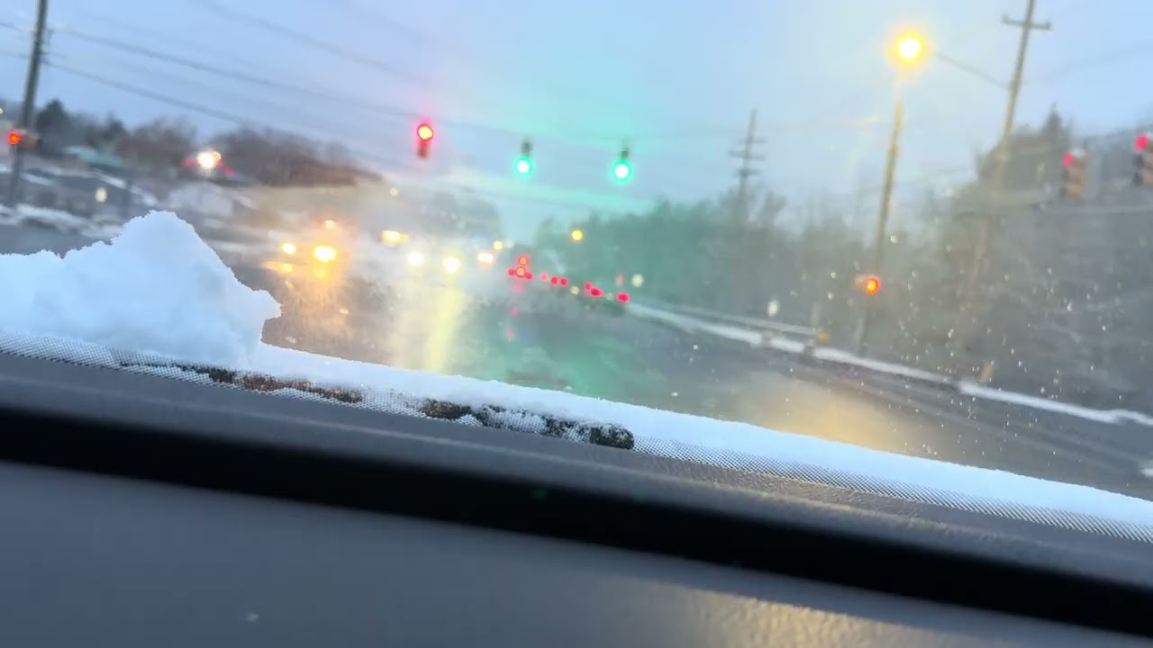 The Roads in Morganton NC, on February 5th 2026 at 7:15am 