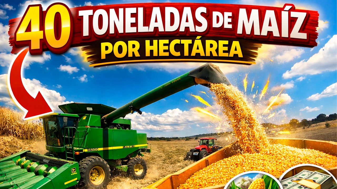 24 Pasos para Hiperdensidad en Maíz | 40 toneladas de maíz por Hectárea