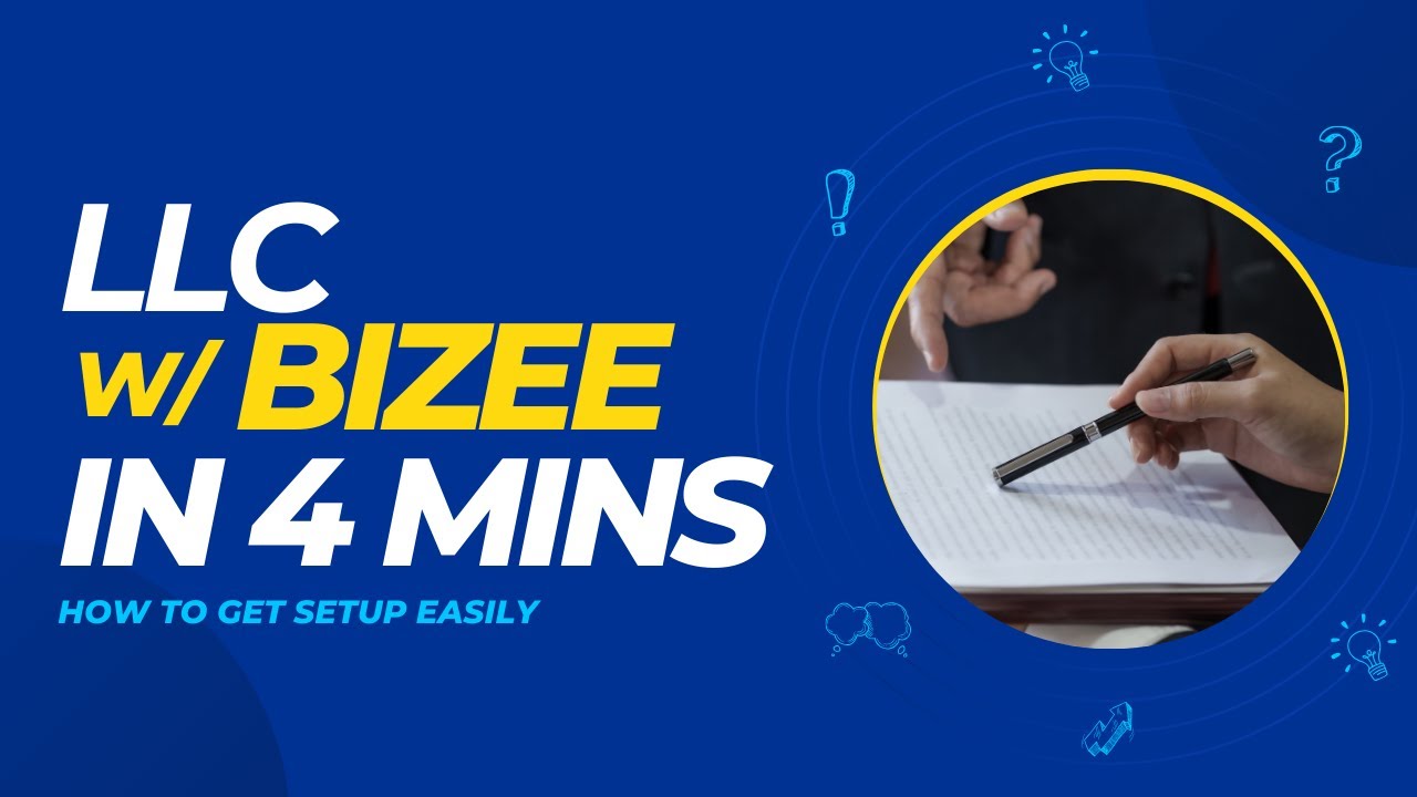 Setup an LLC with Bizee (Step by Step Instructions)
