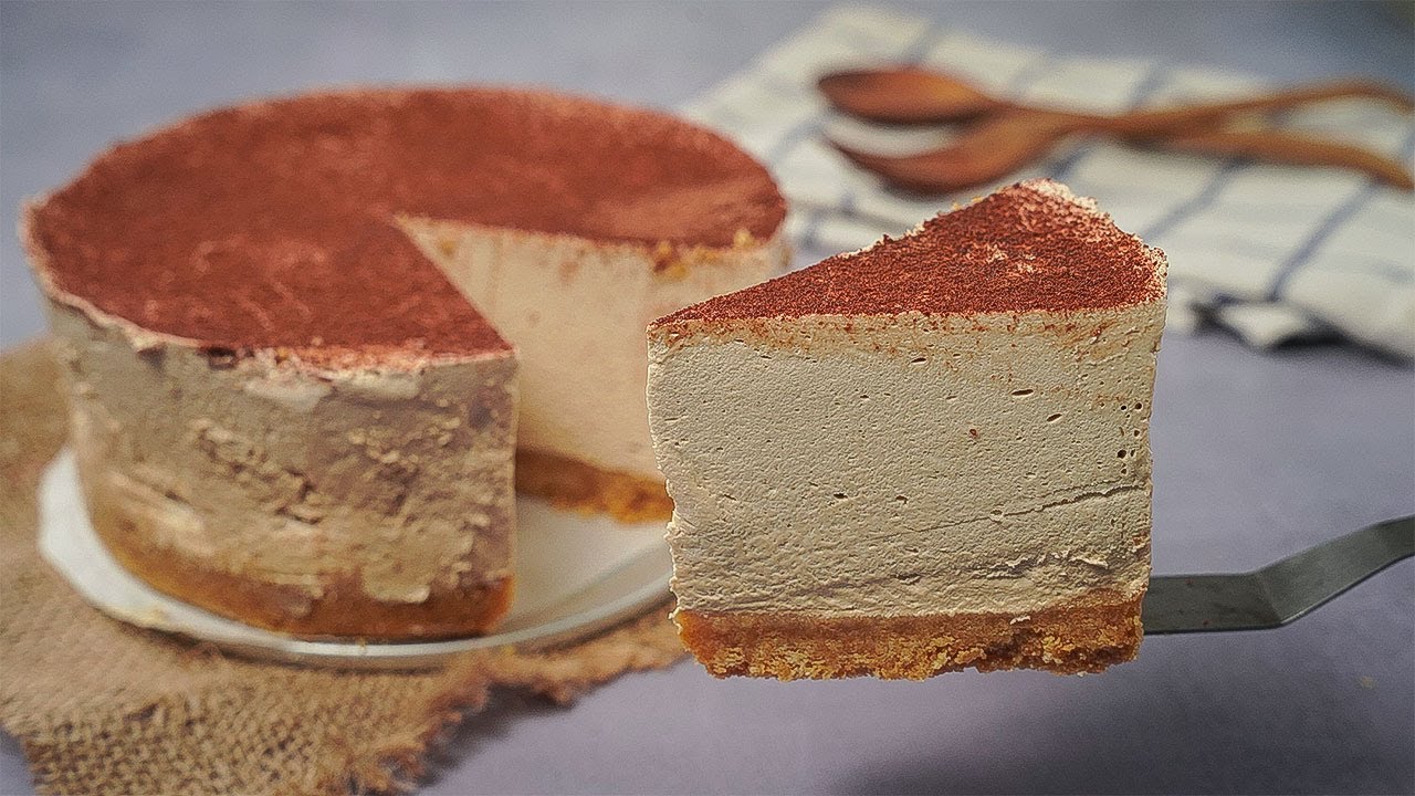 No Bake Coffee Mousse Cake Recipe | Yummy