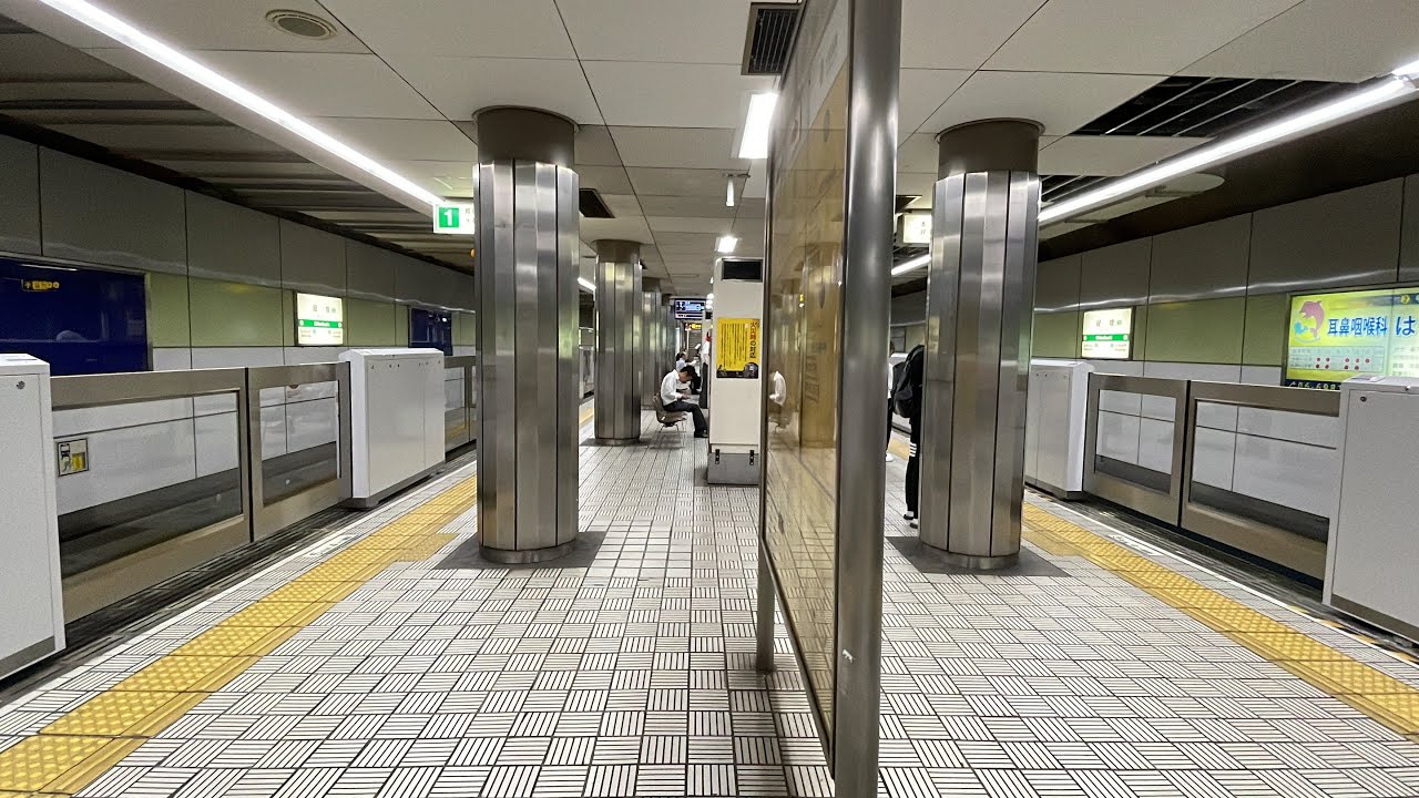 2024年8月1日(木)、大阪メトロ中央線緑橋駅にて中央線では11駅目となる可動式ホーム柵稼働開始！駅構内、電車発着、ホーム柵の信号などをじっくりと観察！