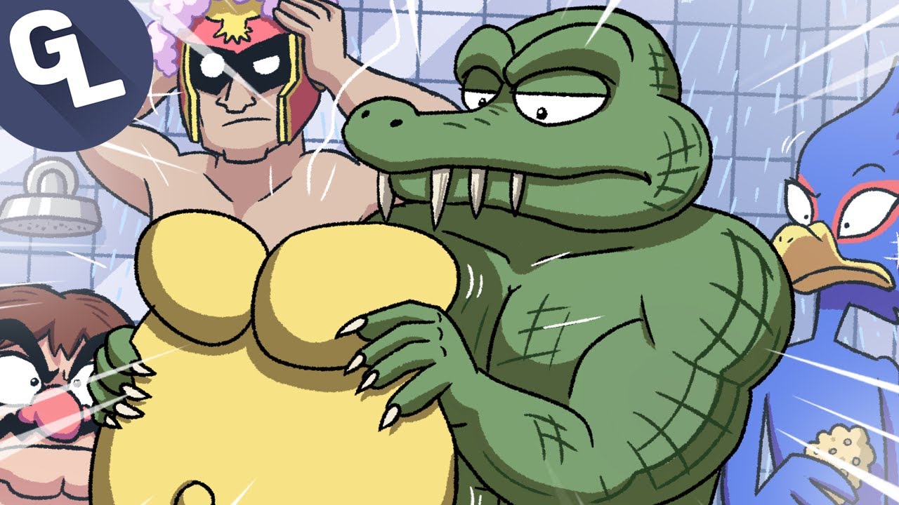 When King K. Rool takes a Shower