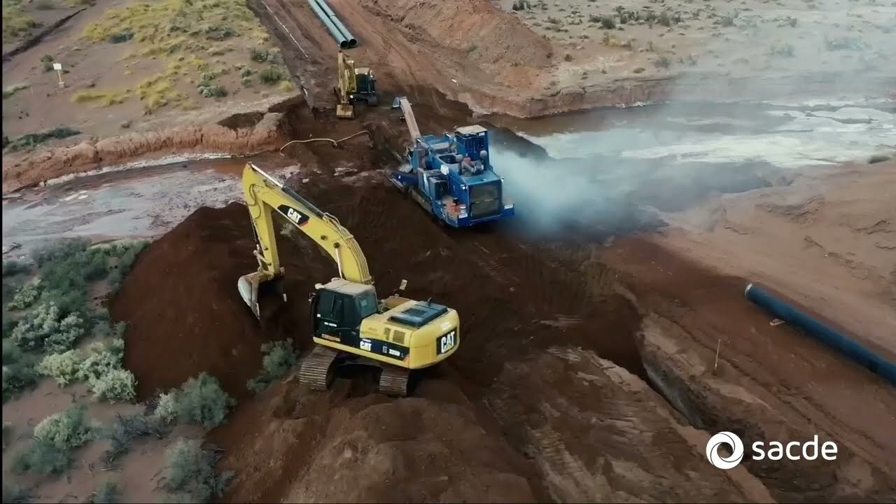 SACDE | ASÍ CONSTRUYÓ SACDE UN GASODUCTO DE 36 PULGADAS