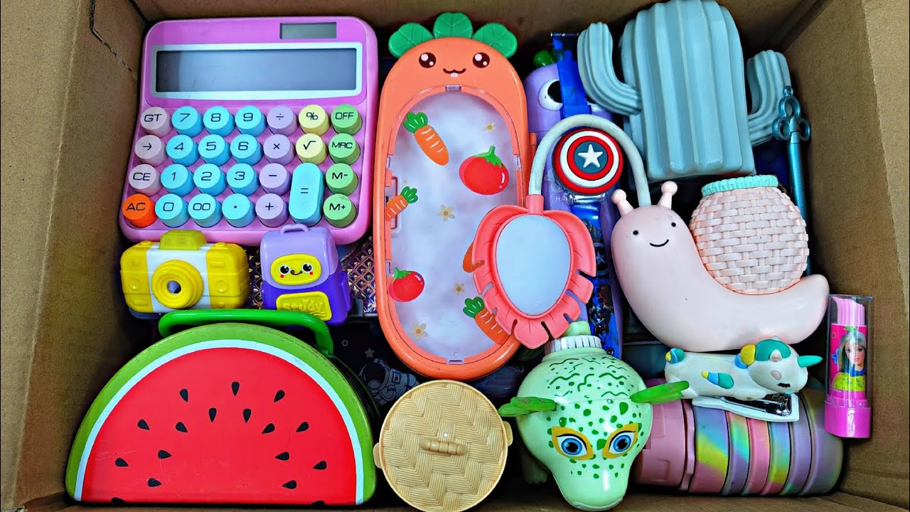 Unboxing Huge Fancy Stationery 📚, Pencil Box, Desk lamp, Sharpener, Piggy bank, Pouch, Geometry