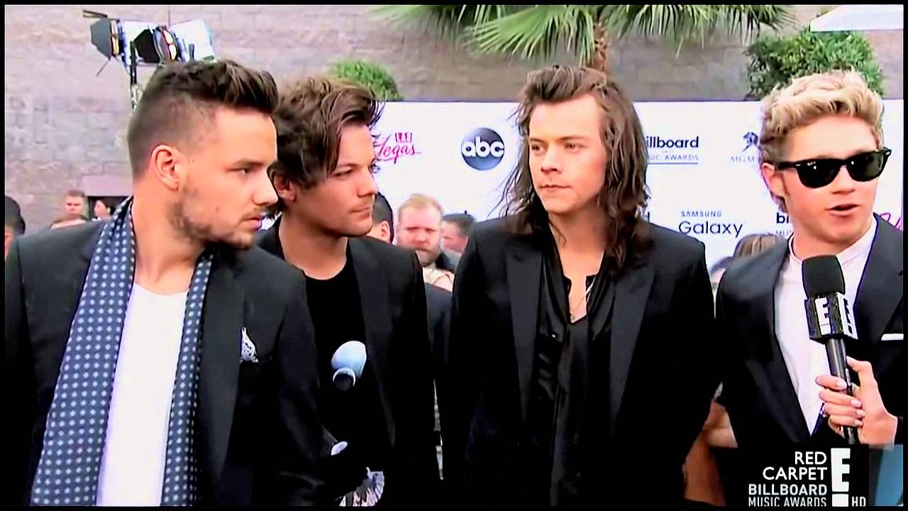 One Direction Red Carpet Interview Billboard 2015