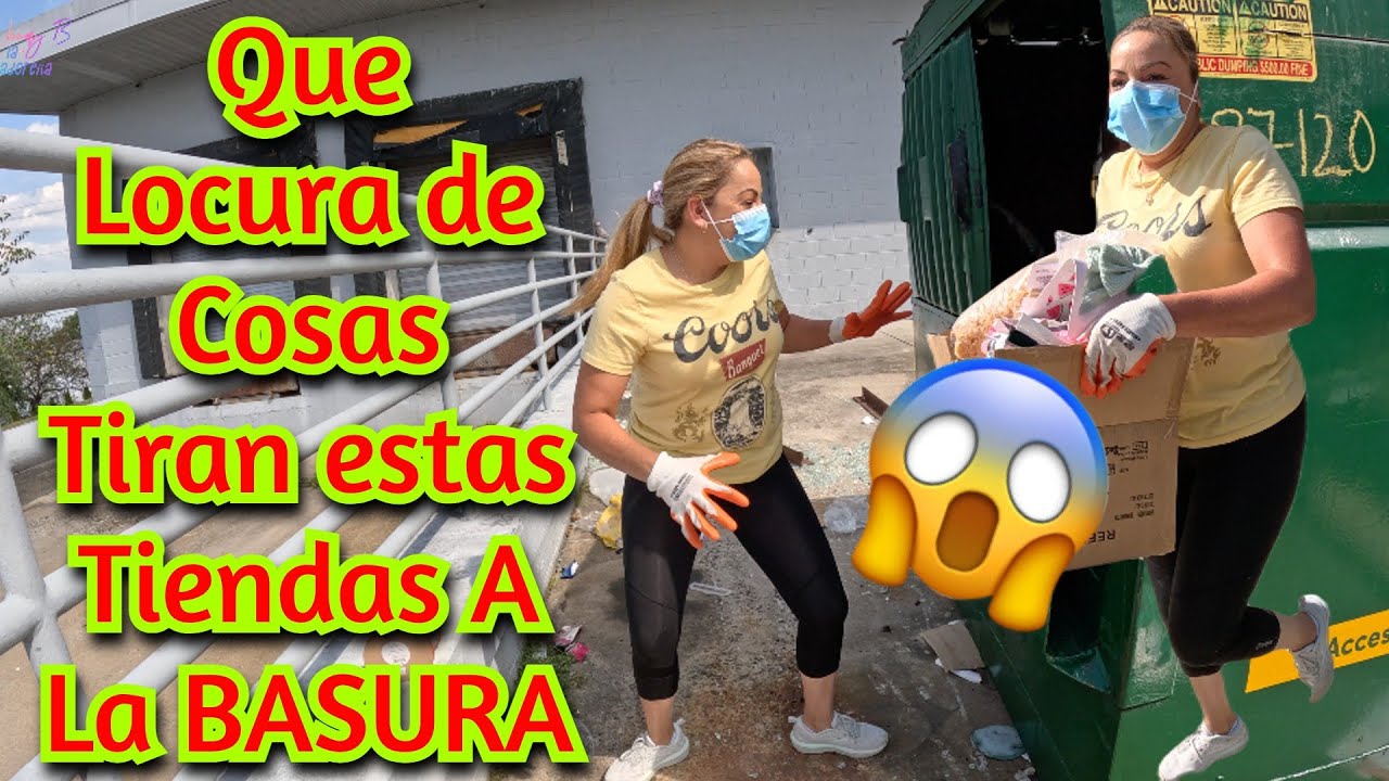 Que Locura de Cosas   tiran estas tiendas en la BASURA😱😳🇺🇸#NoemyBLaSalvadoreña