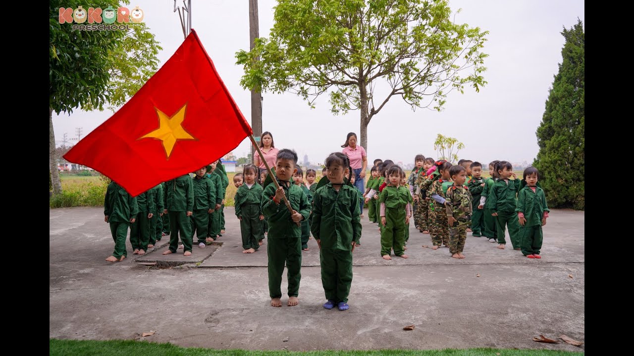 Dự Án 22/12 – MỘT NGÀY LÀM CHIẾN SỸ NHÍ TẠI MẦM NON KOKORO