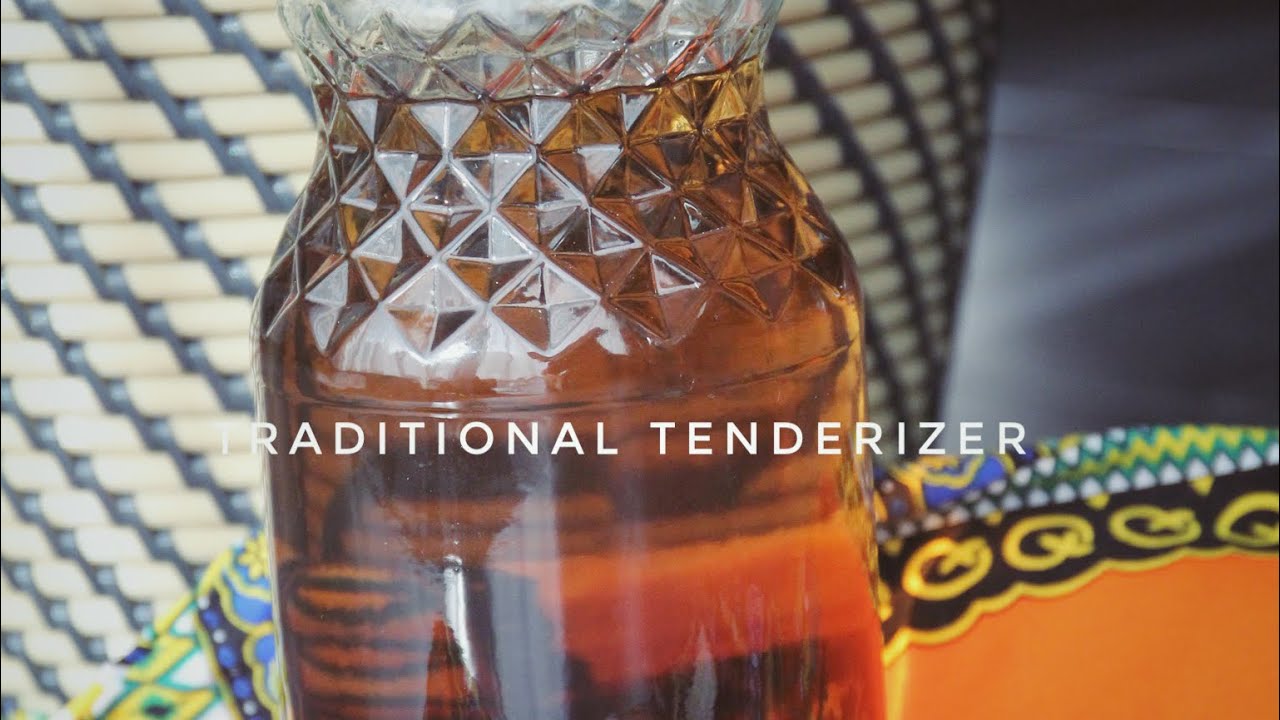 HOW TO MAKE MUNYU (TRADITIONAL TENDERIZER)