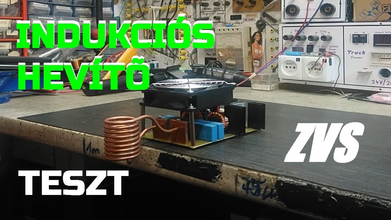 Indukciós Hevítő Házilag. A Teszt.