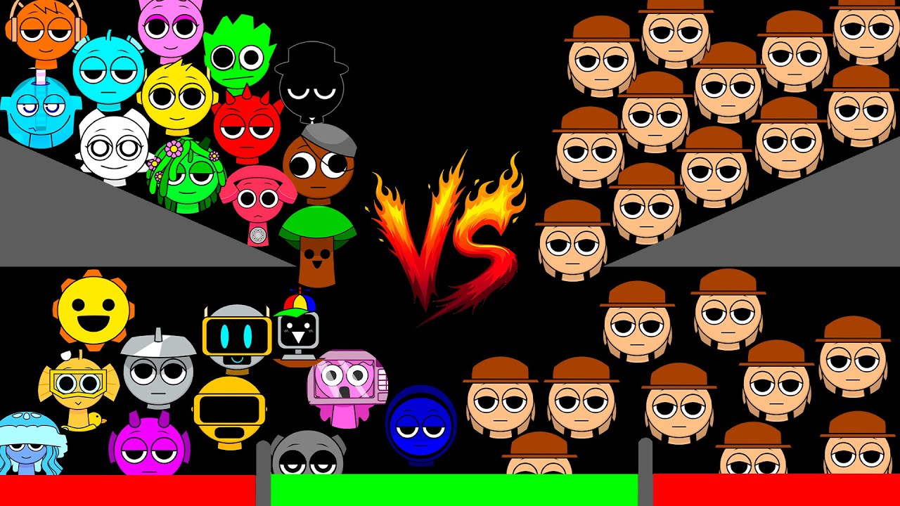 25 TOP Sprunki vs 25 Tunner! Marbles In Algodoo! Marble Race Tounament! Who Will Win?