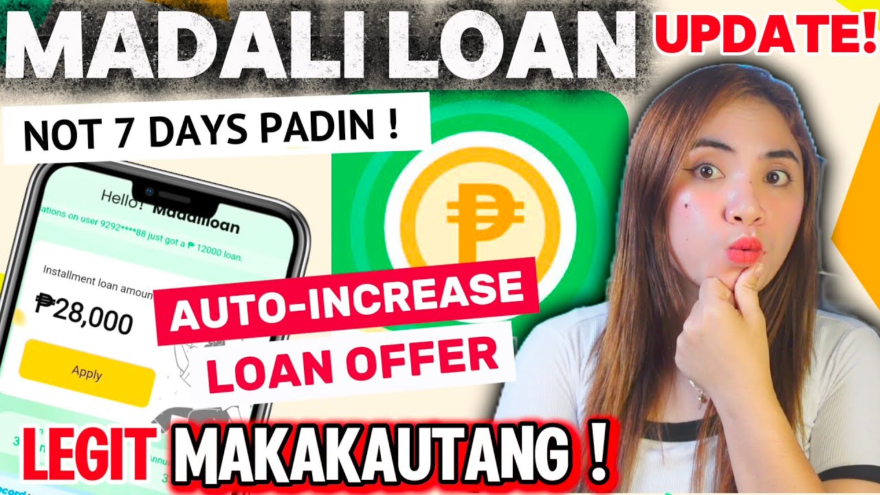 MAKAKAUTANG PADIN SA MADALI LOAN UP TO ₱28,000 | NOT 7 DAYS + NOT SO LOW INTEREST? MEJO OKAY KAYA?