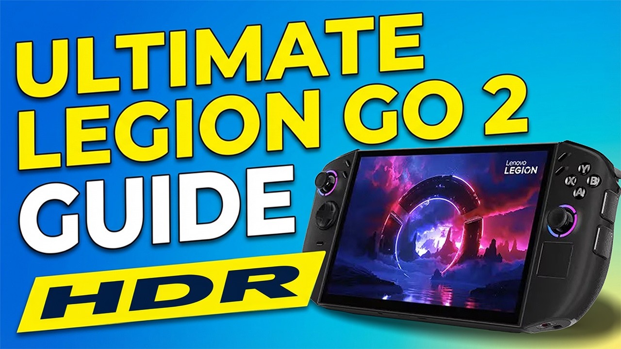 How to Calibrate your Legion Go 2 HDR Screen