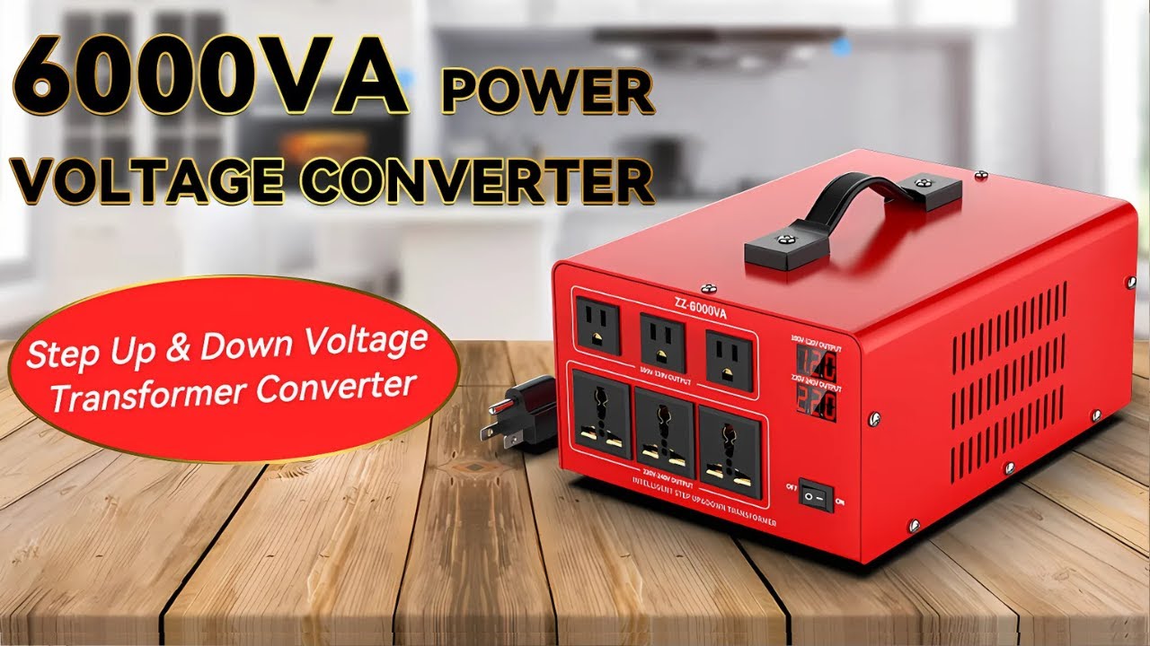 OLTEANP 6000W Voltage Converter Review | Step Up & Down Transformer for 110V & 220V Power