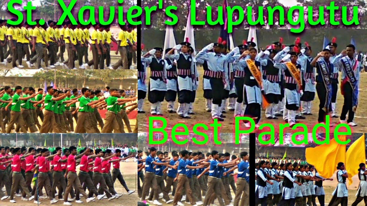 ST. XAVIER'S INTER COLLEGE LUPUNGUTU , CHAIBASA || Last Parade - 1|| Sports Day 2019.