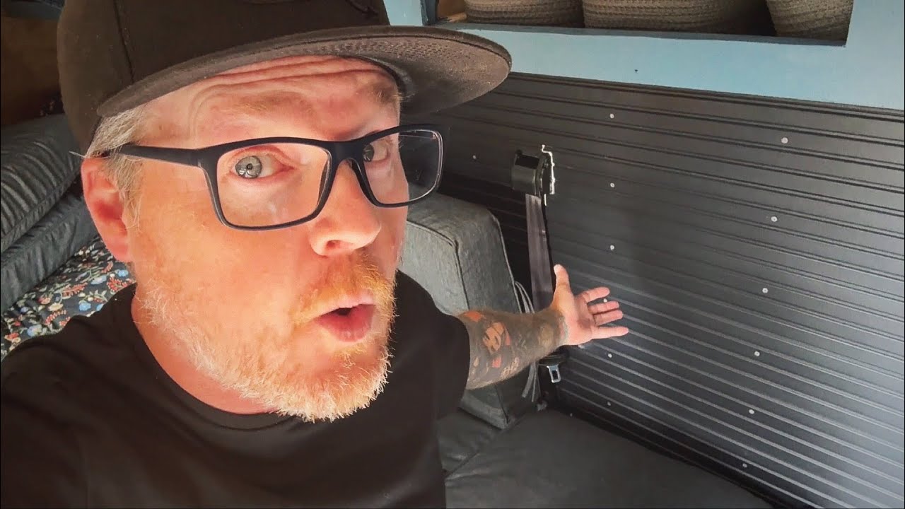 Vanlife Van Build Update With New Wall Paneling Installed 