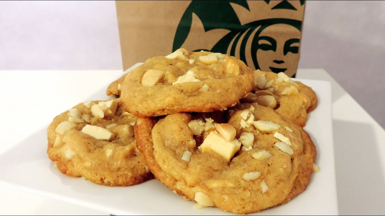Recette Starbucks: Cookies Macadamia-Chocolat Blanc - William's Kitchen