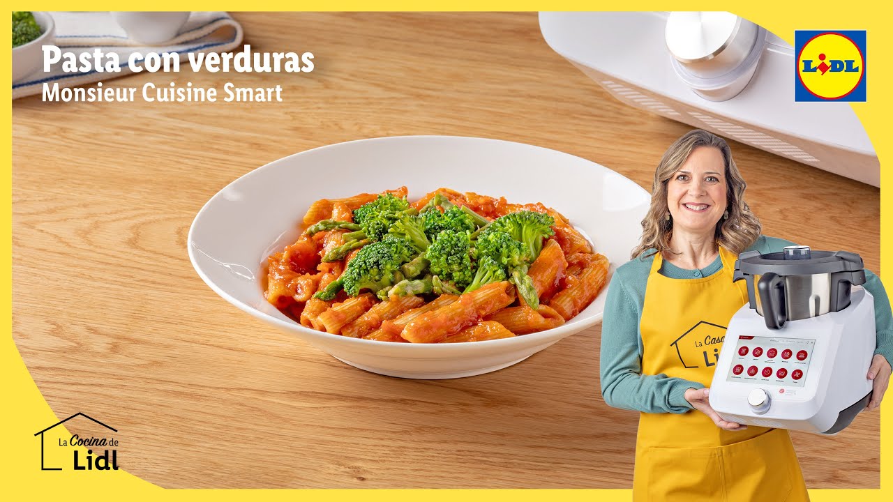 Pasta con verduras🍝🥦 | Recetas Monsieur Cuisine Smart | Lidl Espa&ntilde;a