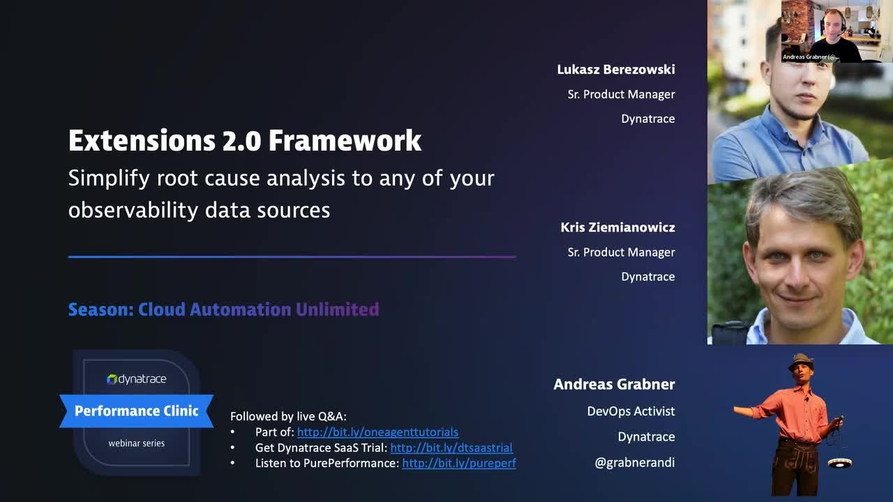 Фреймворк Dynatrace Extensions 2.0