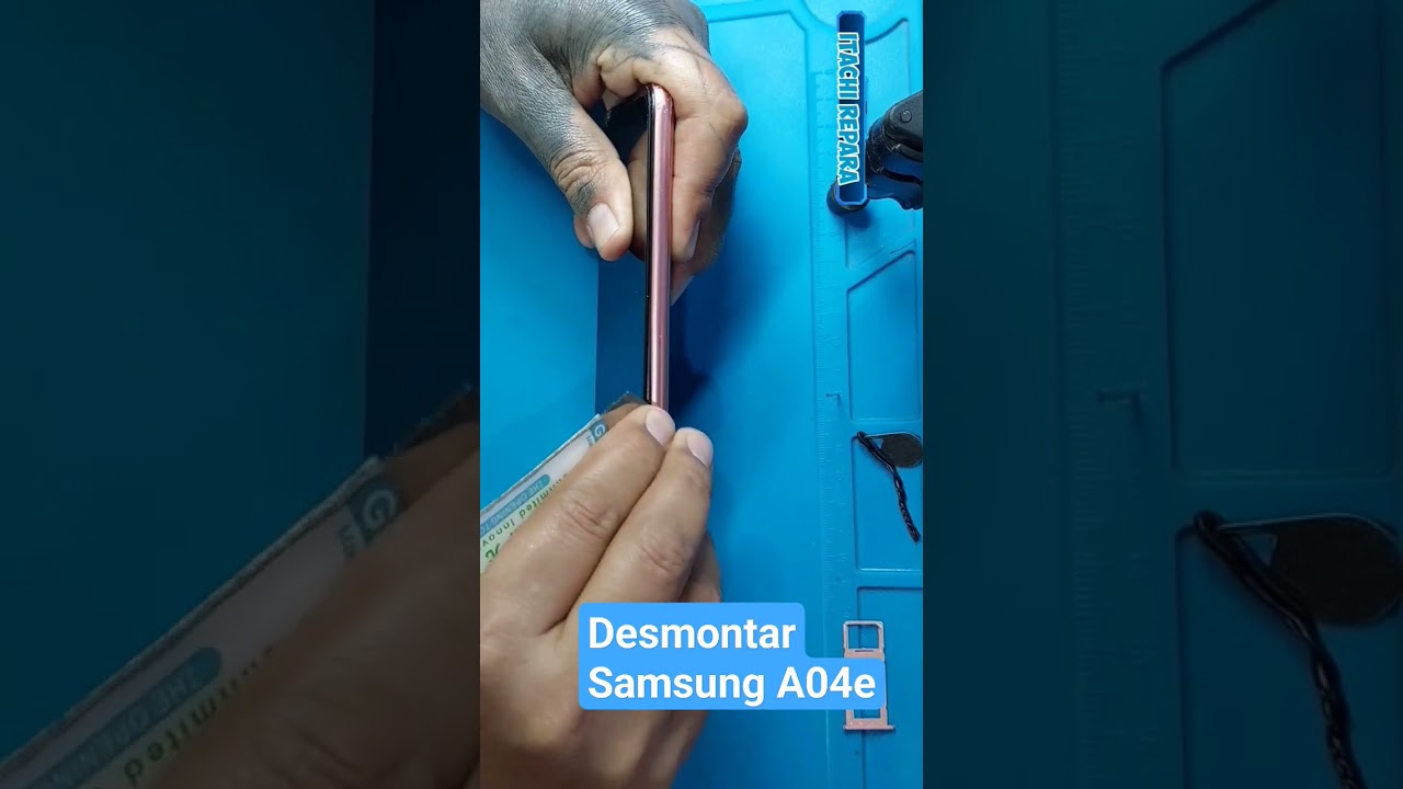 Desmontar Samsung A04e como abrir #android #smartphone #samsung