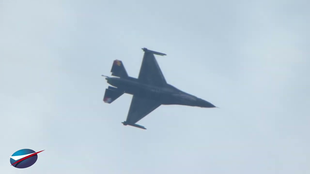 🛩 Vol du F16 Fighting Falcon | Salon du Bourget 2023 | 23 06 2023