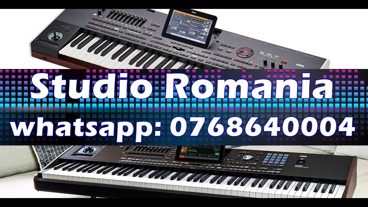SET Korg Pa5x - Update Februarie 2026 - Studio Romania