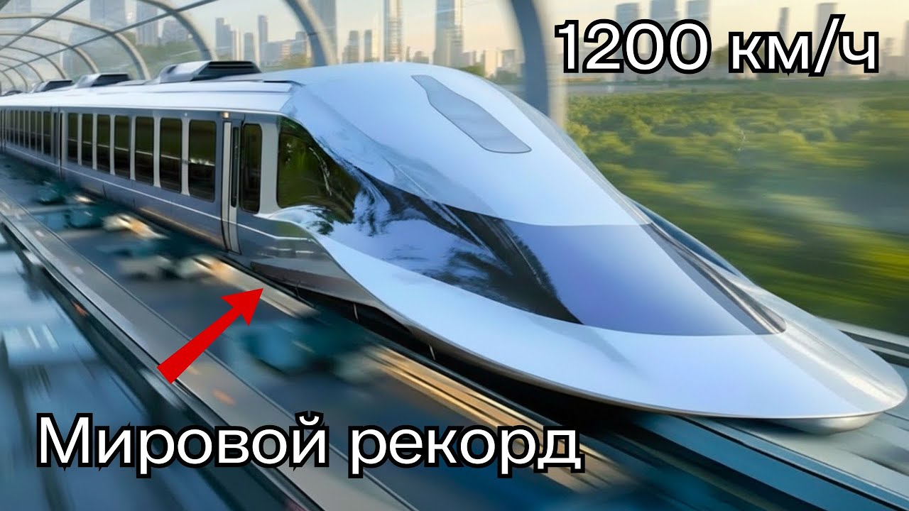 Новый китайский поезд обогнал самолет