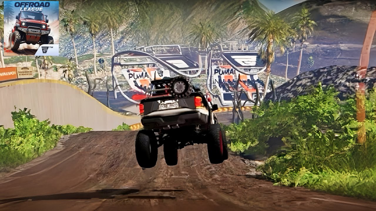 Off-road league Online Upgrade Car test mission #offroad #gaming #offroadadventure #games #racing.
