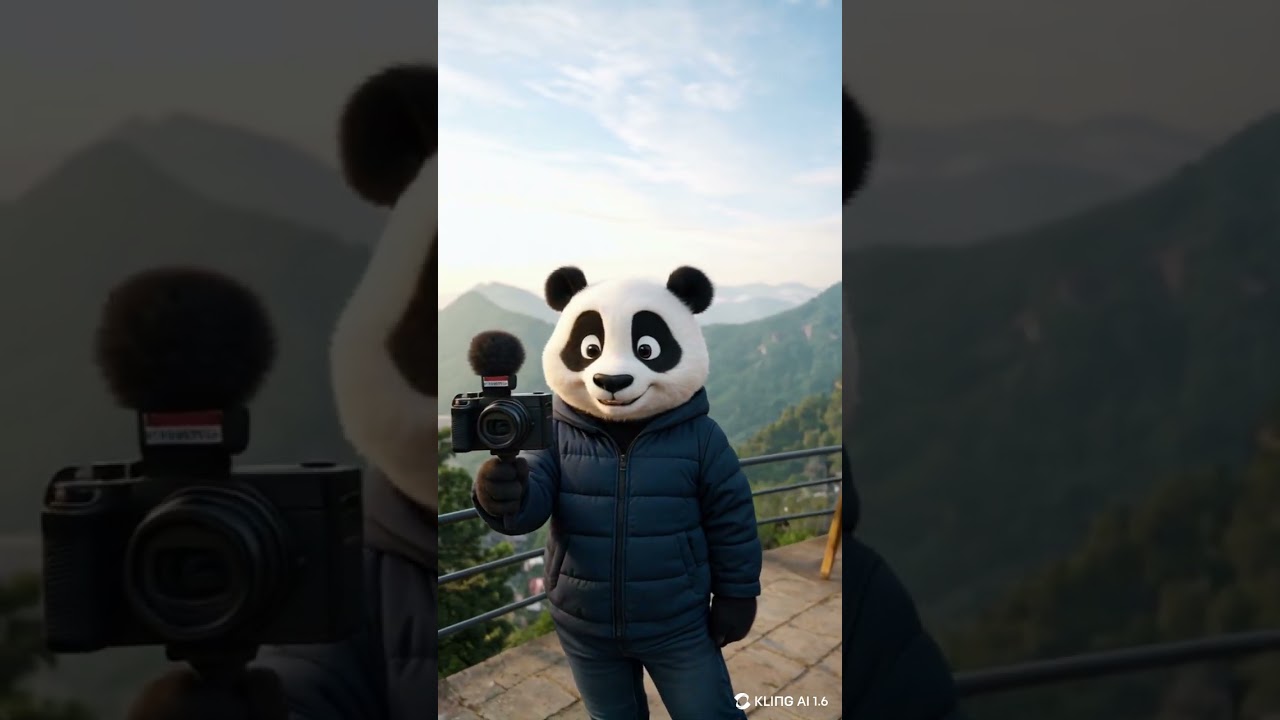 #panda  #hillstationvlog   #animalvlog #3danimation #pandalife #peaceofminex #viralshorts