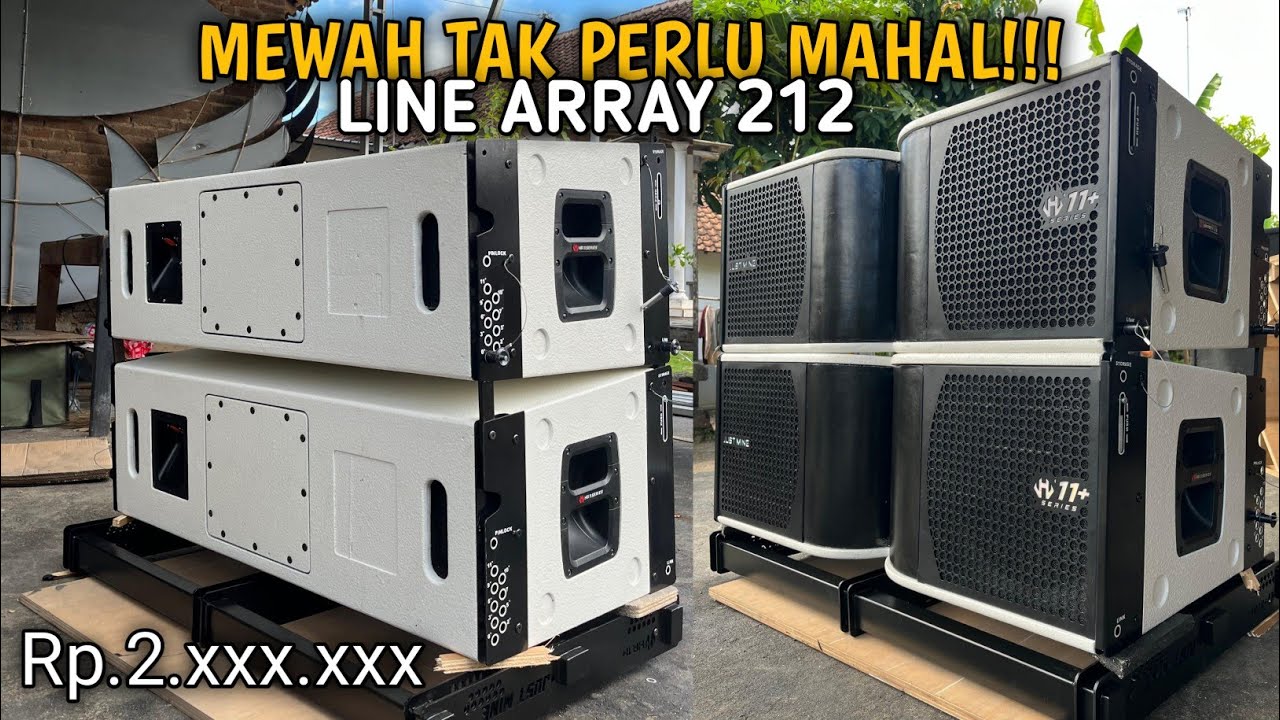 2JT AN BOSKU!!!! LINE ARRAY 212 H11+