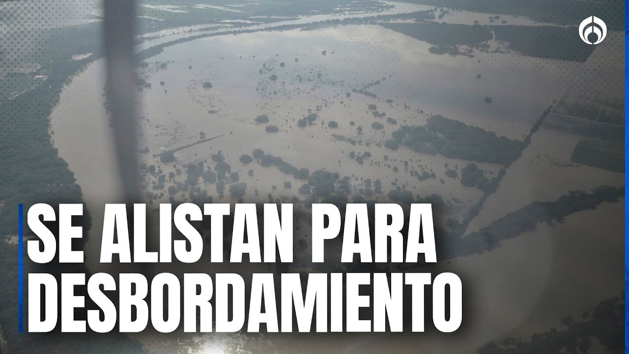 Alerta por el río Pánuco: Tampico se prepara ante riesgo de desbordamiento
