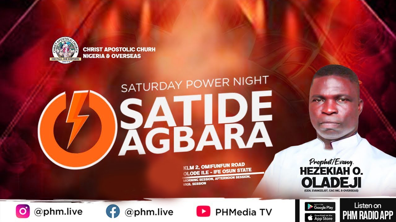 SATURDAY POWER NIGHT (SATIDE AGBARA) &ndash; JANUARY 2026 EDITION || PHMEDIA LIVE BROADCAST