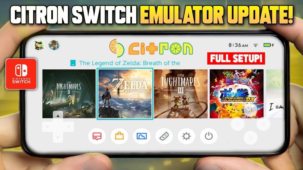 🔥 Citron V8 Switch Emulator Update! - Huge Performance Boost | Citron Full Setup & Best Settings