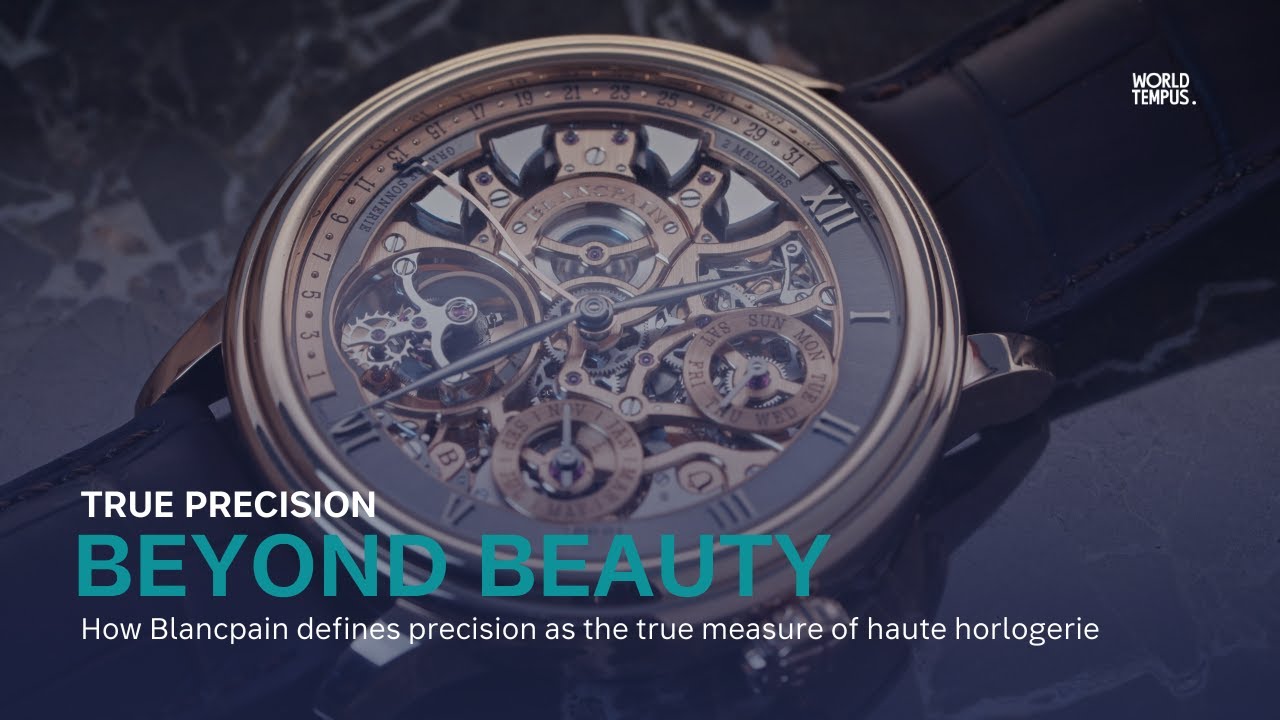 Beyond Beauty: The pursuit of precision in Haute Horlogerie