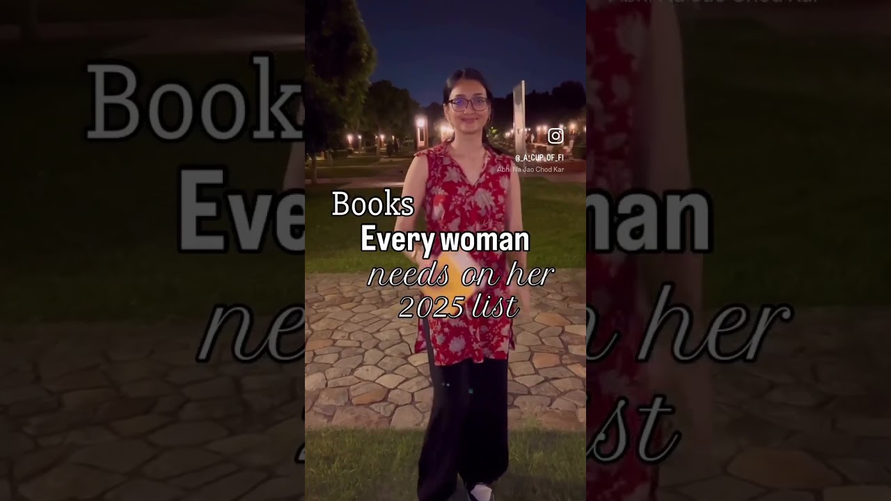 Books every women must read. #booktube #booktok #books #bookbites #booktubetbr #women #bookreview