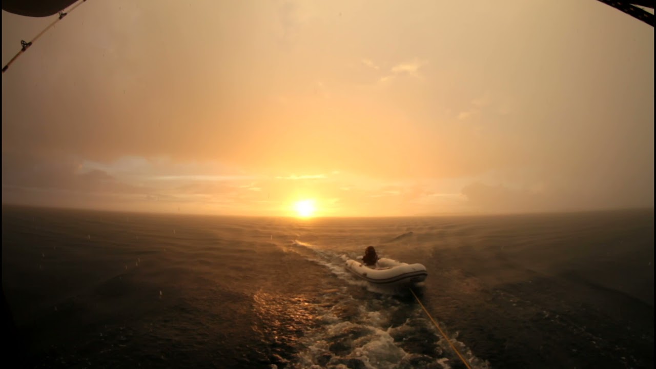 Sunset in the Rain - Fakarava