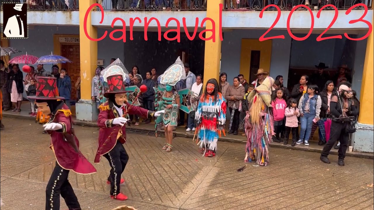 Carnaval 2023 en San Pedro Yolox, Ixtlán, Oaxaca. Febrero 2023