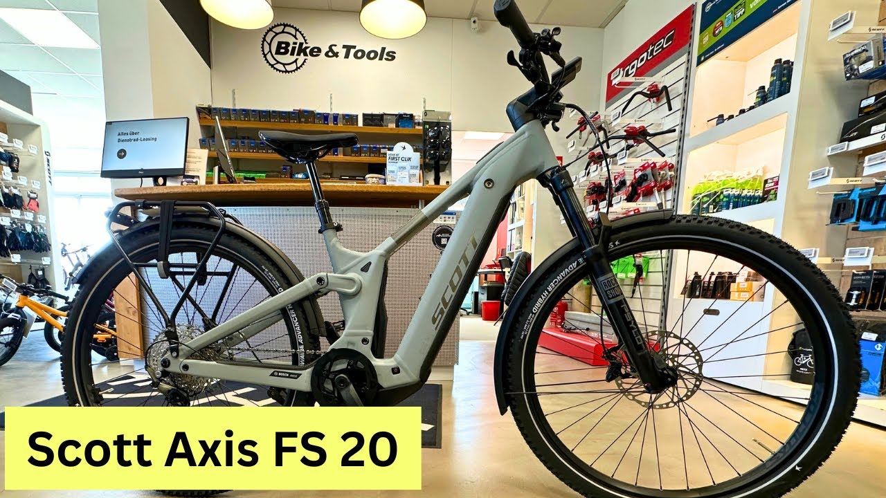 Scott Axis FS 20. Neuer Rahmen. Besser durchdacht.
