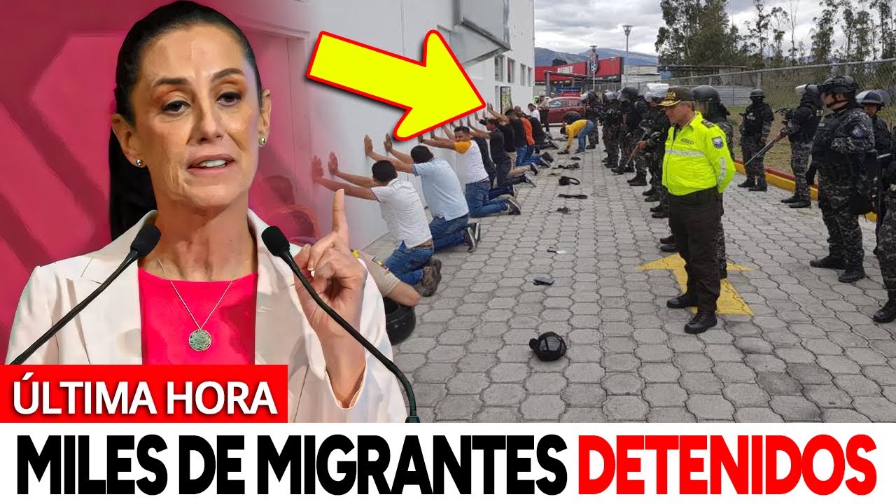 MÉXICO DETIENE A MILES DE MIGRANTES EN AEROPUERTOS