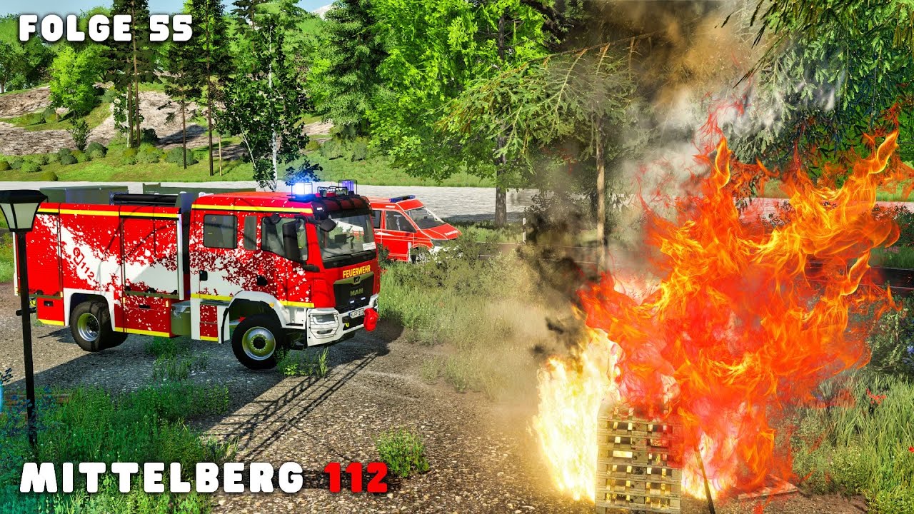 MITTELBERG 112 - WARUM gibt es so viele TLFs im LS22? Feuer am Bauernhof!