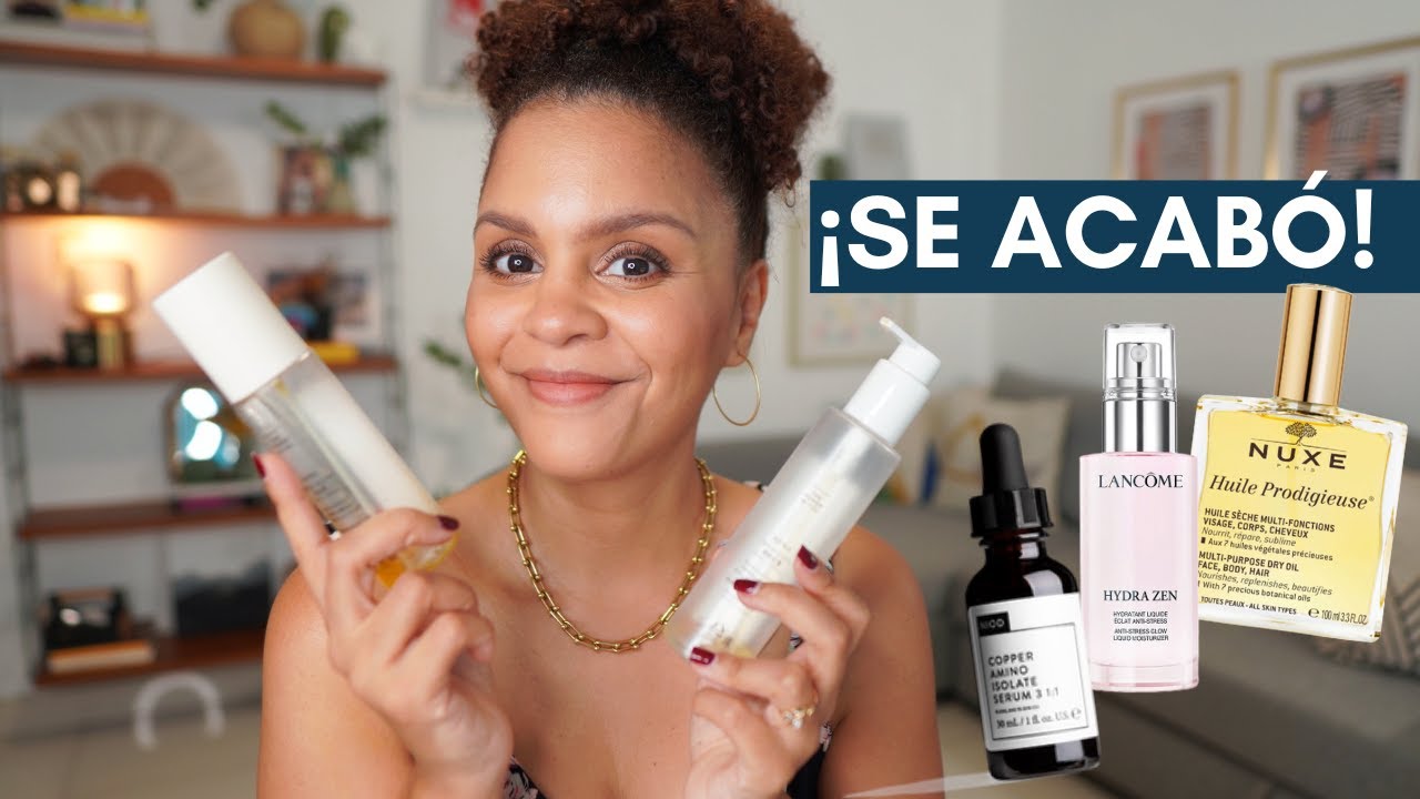 Productos que he terminado 🙌 ¿Los volvería a comprar? Mejores alternativas