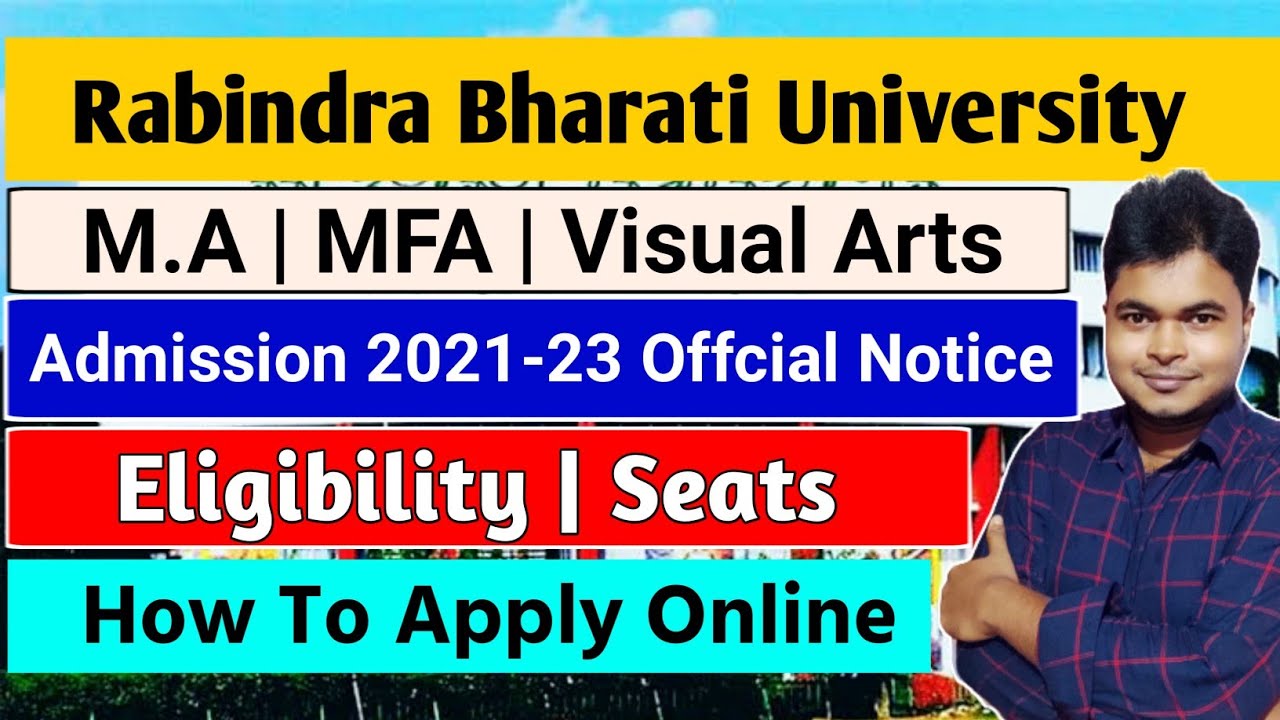 Rabindra Bharati University PG Admission 2021 | How To Apply Online | RBU M.A, MFA, Visual Arts 2021