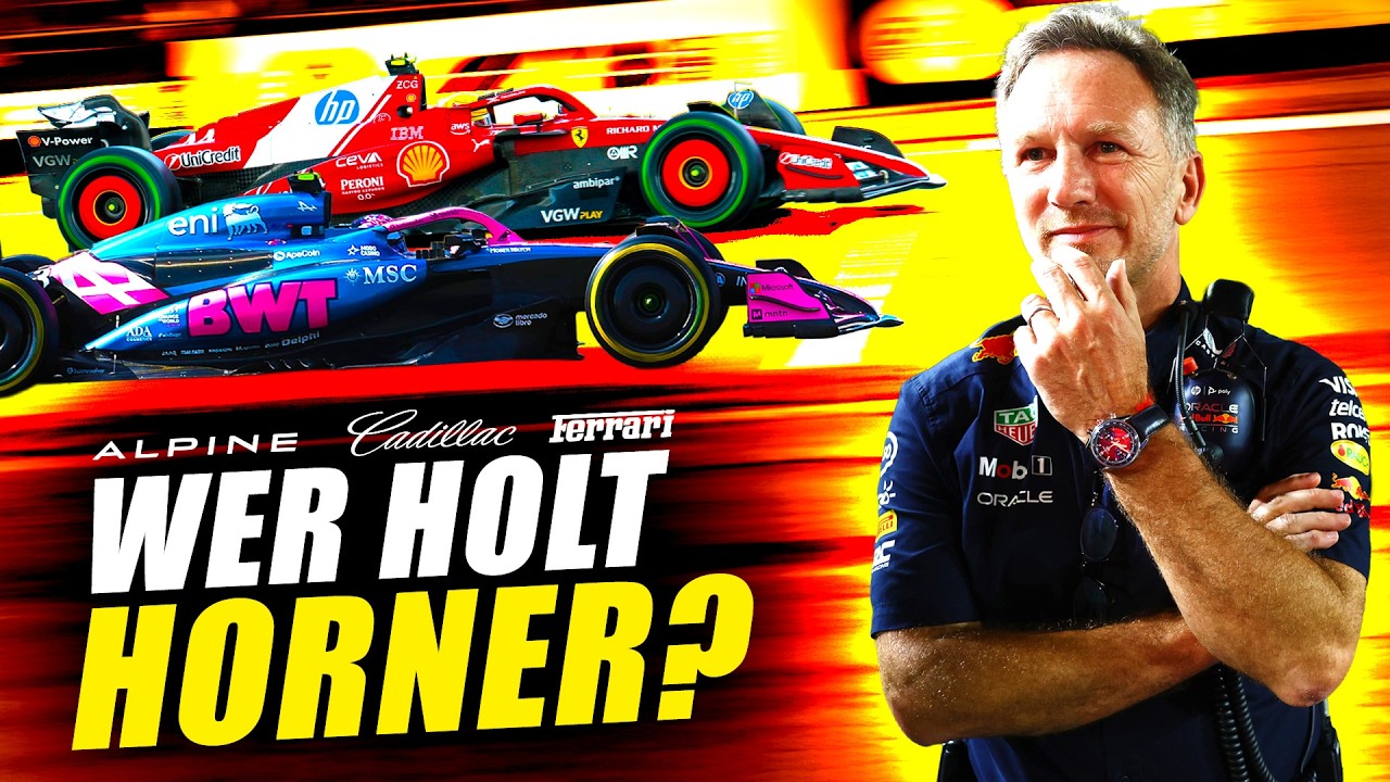 Horner raus bei Red Bull: Ferrari, Alpine oder Cadillac - Wer bekommt ihn?