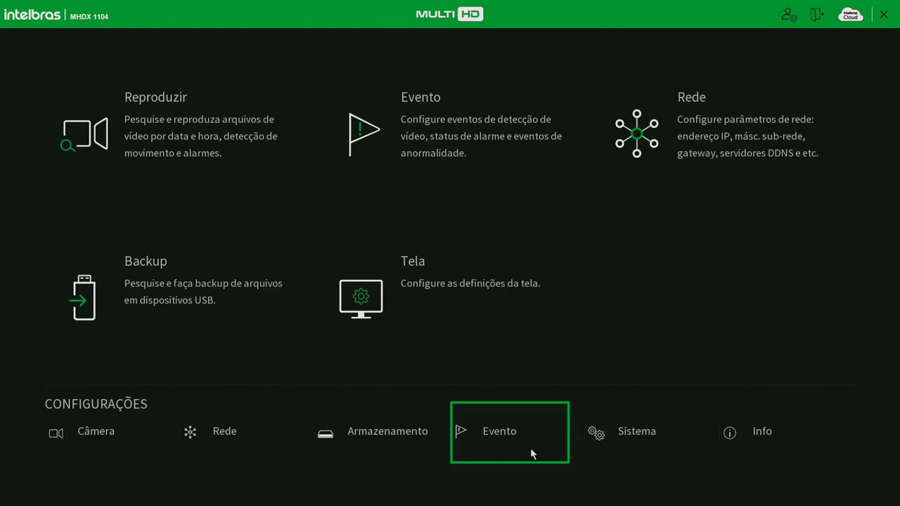 Como configurar a gravação por detecção de movimento nos DVR's MHDX   i2198