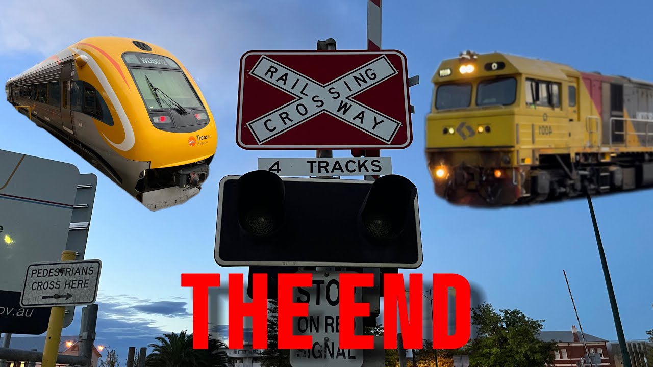 The Now Closed Helena Street Level Crossing - Midland